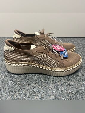 NEW Skechers Wilshire BLVD Bellevue Shoes Sneakers Mocha | Women’s Size 10